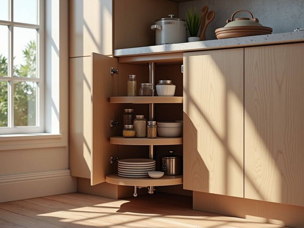lazy susan kitchen cabinets