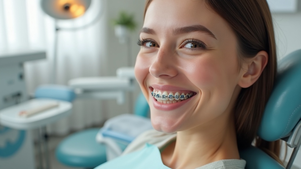 Can you have teeth whitening at the same time as orthodontics?